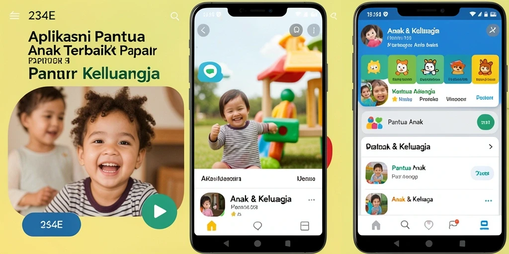 Screenshot antarmuka 234E menampilkan fungsi Pantau Anak yang efektif.