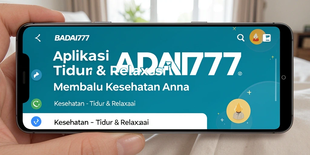 Tampilan antarmuka BADAI777 yang sederhana dan menenangkan.