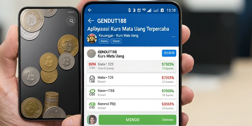 Tampilan antarmuka GENDUT188 yang modern dan informatif.