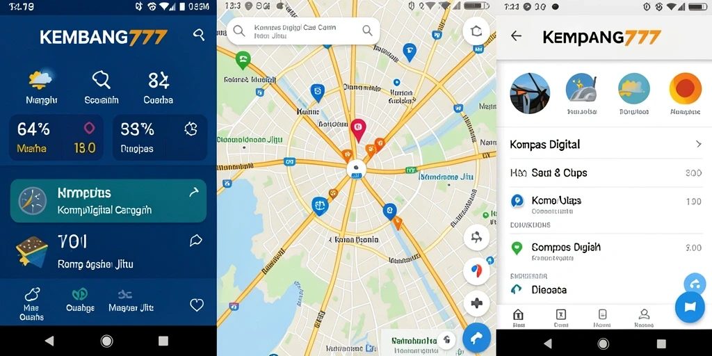 Antarmuka KEMBANG777 yang user-friendly dan informatif.