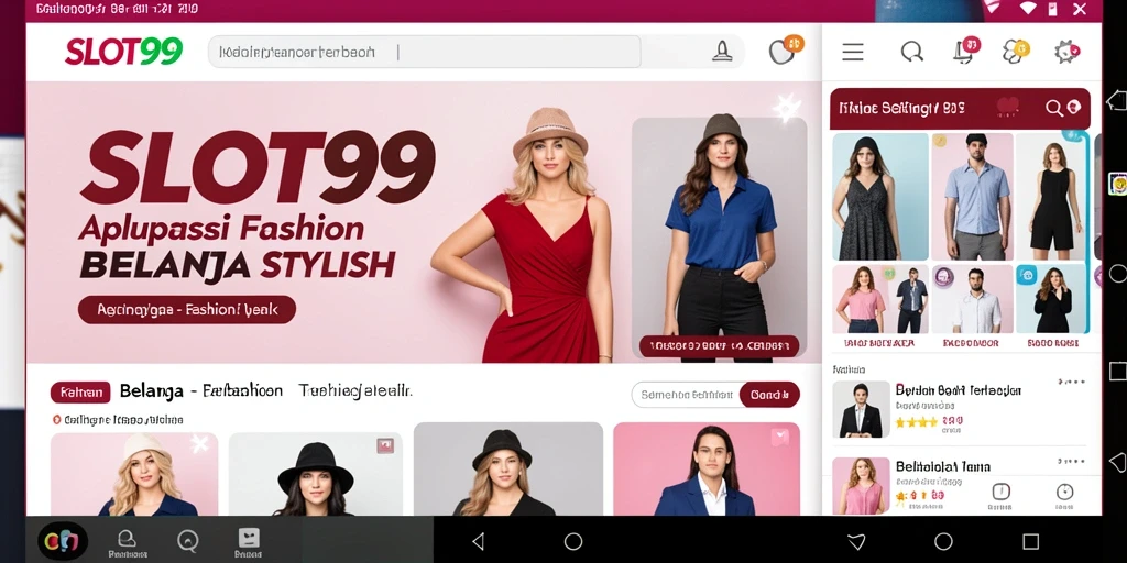 Tampilan antarmuka SLOT99 yang menarik dan mudah digunakan.