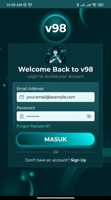 Masuk Ke Akun v98 Dengan Mudah dan Cepat